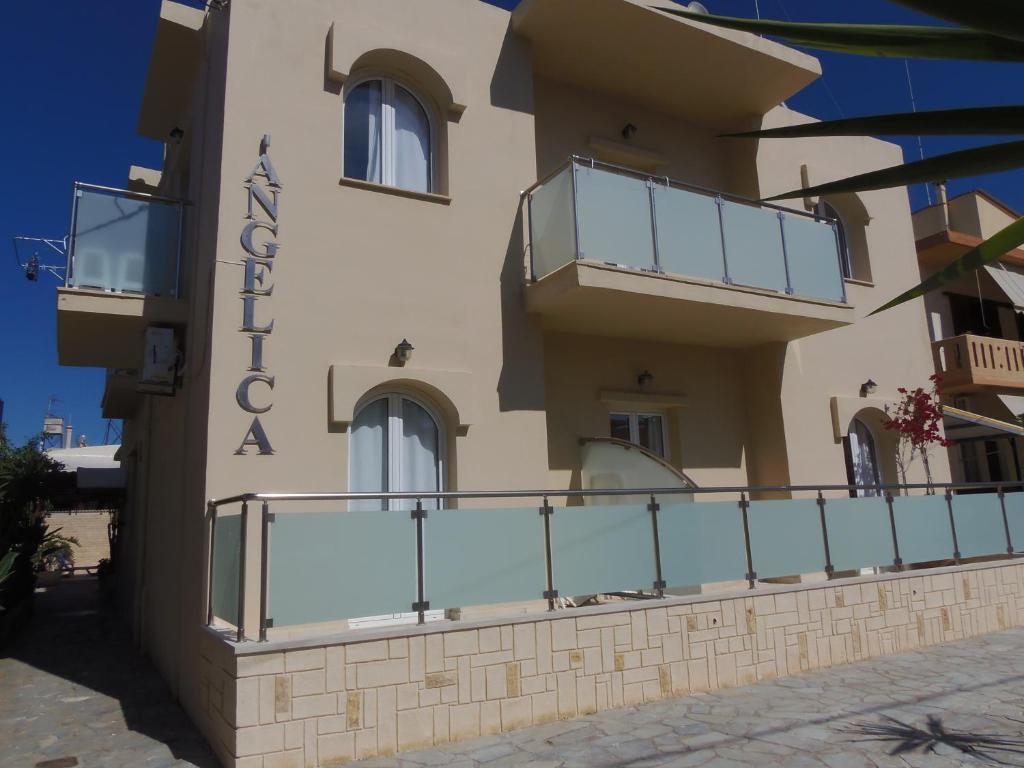 Angelica Studios And Apartments Agia Marina Dış mekan fotoğraf
